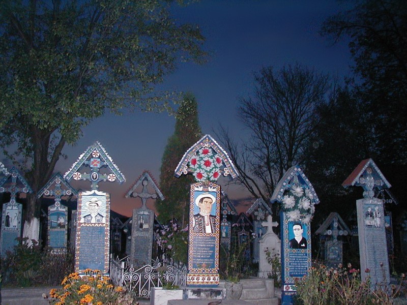Săpânţa - Cimitirul Vessel (Cimitero Gioioso) di 